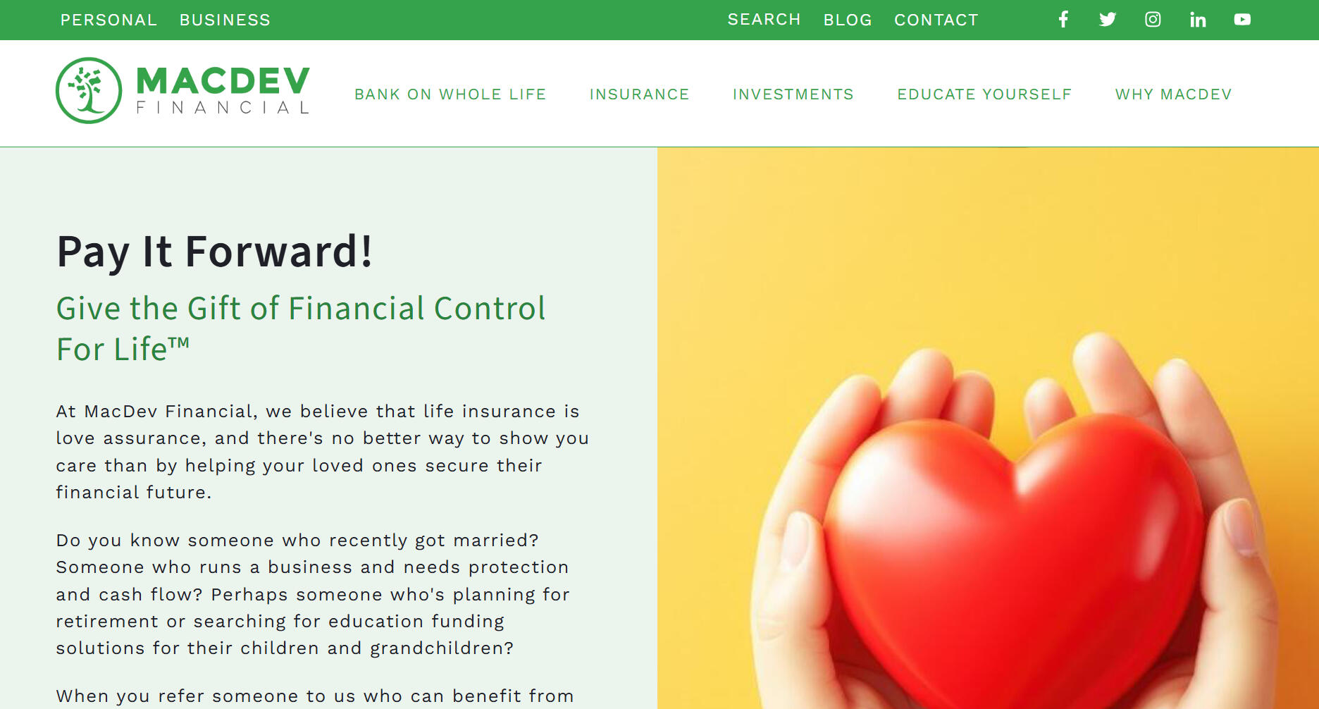 Pay It Forward Referral